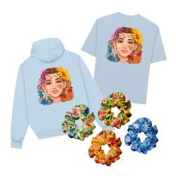 Pakiet S 4PR + scrunchie